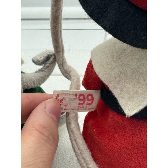 Vintage Pair of Annalee Mobilitee Dolls Pilgrim Mice Thanksgiving Decor - Picture 7 of 8